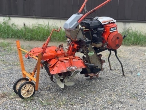 クボタ　ネギ耕運機　作動品