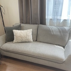 2人がけソファ🛋ほぼ新品値下げしました