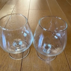ブランデーグラス2個
