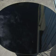 サイクロンテーブル　ブラック　φ800