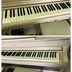(売約済み)2020年製【美品】ヤマハ CLP-745WA Clavinova 電子ピアノ 椅子付き クラビノーバ 88鍵 楽器 YAMAHA MT AM A3-001 20230811-23520