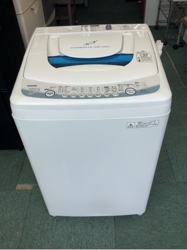 【リサイクルサービス八光】2010年製　東芝　6.0kg　全自動洗濯機　AW-60GF