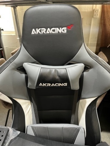 【AKRACING】ゲーミングチェア、クリーニング済、管理番号12208