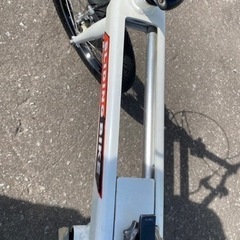 スライダー自転車！！値下げ！！縦に縮む折り畳み！！16インチ