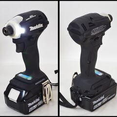 美品 マキタ 18V 6.0Ah TD172DRGX (B) 黒 ブラック インパクトドライバー 6Ah TD172DRGXB