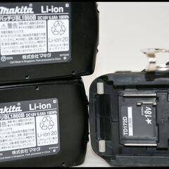 美品 マキタ 18V 6.0Ah TD172DRGX (B) 黒 ブラック インパクトドライバー 6Ah TD172DRGXB