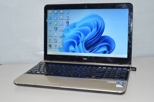中古良品ノートパソコン Windows11+office NEC LS150/H Pentium-B970/メモリ4GB/爆速SSD256GB/15.6インチ/無線/カメラ内蔵/DVDマルチ搭載