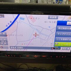 カロッツェリアAVICｰZH0007ナビHDDは2023年版オービス2022年版　程度良し中古