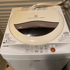 TOSHIBA 洗濯機5キロ