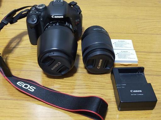 Canon EOS kiss x5 ダブルレンズ 16GB SDカード付き