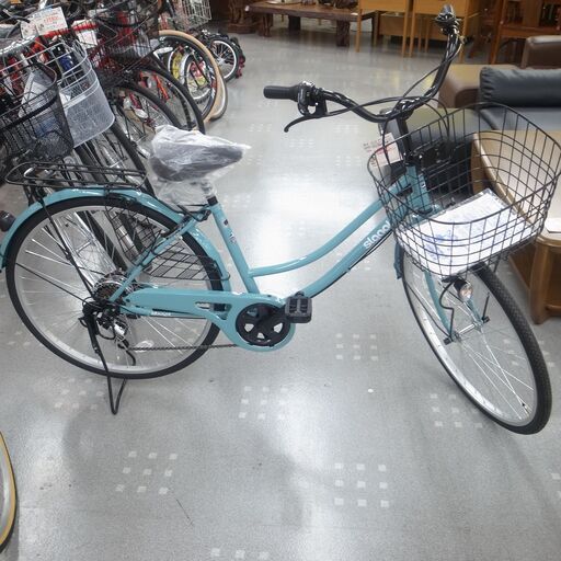 26インチ タウンサイクル 外装6段変速 アウトレット 未使用 自転車 モノ市場半田店 119