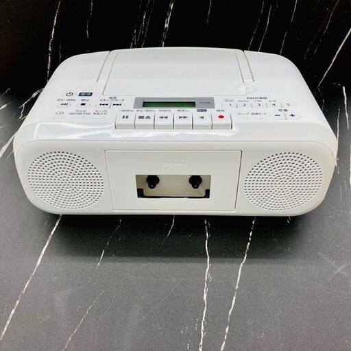 【レガストック川崎本店】TOSHIBA 東芝 CDラジカセ TY-CDS8 ホワイト 2023年製