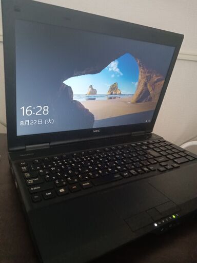 NEC　高性能Core i5搭載 メモリ大容量8G 高速SSD+HDD 　大画面15インチ Wifi対応 テンキーD1