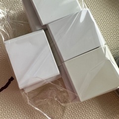 【値下げ】バーチ　ifam ベビーゲート　8枚(内1枚扉) ホワイト