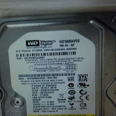 HDD  WD5000AVDS-63U7B1