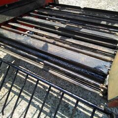 ジャガイモ掘り機 メークイン 実働 掘り機側プーリー付き！！