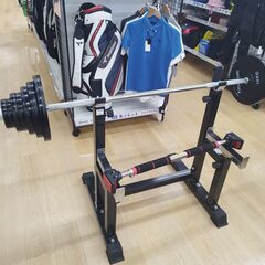 【トレファク イオンモール常滑店】スタンド付バーベルセットです!! トレファク イオンモール常滑店】スタンド付バーベルセットです!!