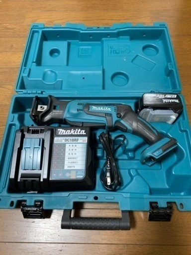 マキタ　18V　3.0Ah　充電式レシプロソー　JR184DRF　中古良品　電池1個付　充電器付