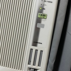 (やり取り中です)引取限定!動作問題なしウィンドウエアコン やり取り中です)引取限定!動作問題なしウィンドウエアコン