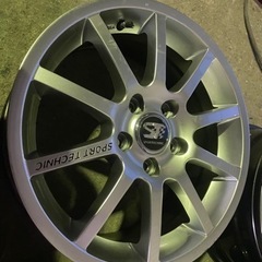 アルミホイール ☆スポーツテクニック　１６インチ１１２/５H　＋４７　：４本　MINI BMW メルセデス アルミホイール ☆スポーツテクニック 16インチ112/5H ＋47