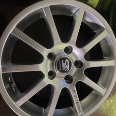 アルミホイール ☆スポーツテクニック　１６インチ１１２/５H　＋４７　：４本　MINI BMW メルセデス