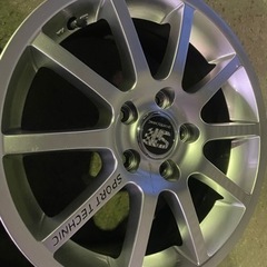 アルミホイール ☆スポーツテクニック　１６インチ１１２/５H　＋４７　：４本　MINI BMW メルセデス