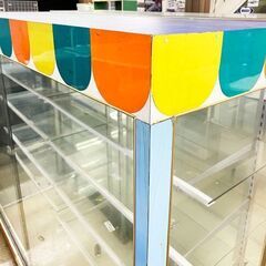 ガラスケース ショーケース コレクションケース 大型 昭和レトロ