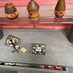 店舗用ガラス棚ステージ台 