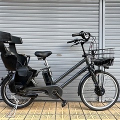 ブリヂストンビッケモブ　子供乗せシート付き　電動自転車　格安　