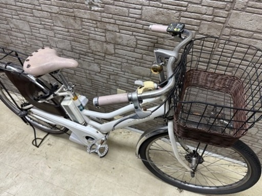 サマーSALE 東京23区配達無料　新基準　ヤマハ　パスmina 8.7Ah リチウム 電動自転車 中古 1031
