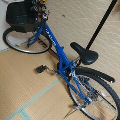 美品！子供自転車24インチ 折りたたみ自転車☆シマノ製変速ギア、...