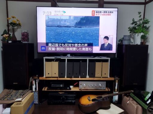 60インチ液晶テレビ・シアターセット