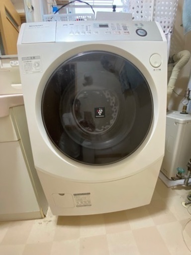 ドラム式洗濯機　9キロ　SHARP 2014年製　ES-V540