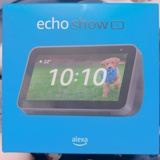 Echo show5黒色(アレクサ～のやつです)新品未開封