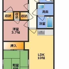 修善寺駅徒歩圏内！２０３号室　広い！！！3LDK！６１㎡越え！！...