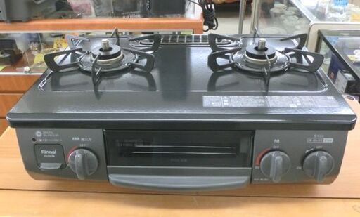 都市ガステーブル 2022年 幅56cm リンナイ KG35NBK 右強火力