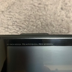 後ろの席用ヘッドレスト取り付けモニター