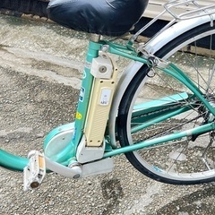 条件変更しました。中古 サンヨー電動自転車 CY-SPF226  26インチ 可動品