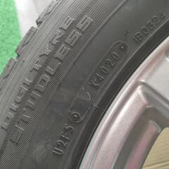 アルミ　スタッドレス　DUFACT 17インチ　17×7J +38 225/65R17　ダンロップ　DUNLOP WINTER MAX 4本セット 2020年製 ハブ径約74mm pcd114.3　ハリアーなどに
