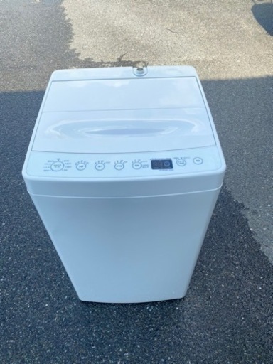 北九州市内配送無料　保証付き　2020年製AT-WM45B全自動洗濯機 ホワイト [洗濯4.5kg /乾燥機能無 /上開き]
