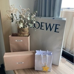 LOEWE miumiu dior 空箱紙袋