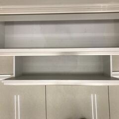 ★ジモティ割あり★ 高橋木工所 レンジボード ホワイト H200×D51×W160 クリーニング済み HJ288