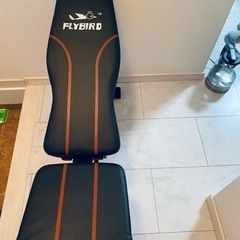 【ネット決済】FLYBIRD トレーニングベンチ インクラインベ...