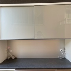 ※ 受付終了　大幅値下げ❗️香川県内配送無料❗️高級松田家具　食器棚(キッチンボード)  新品同様　2022年製　レグノ1400