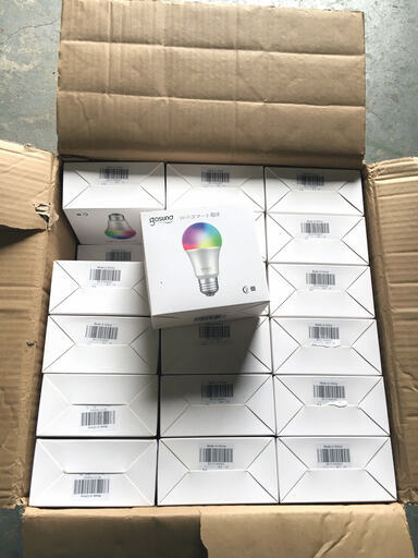 スマート電球 LED 新品未使用 Gosund 108個【2個入54セット】遠隔操作 マルチカラー 大量販売