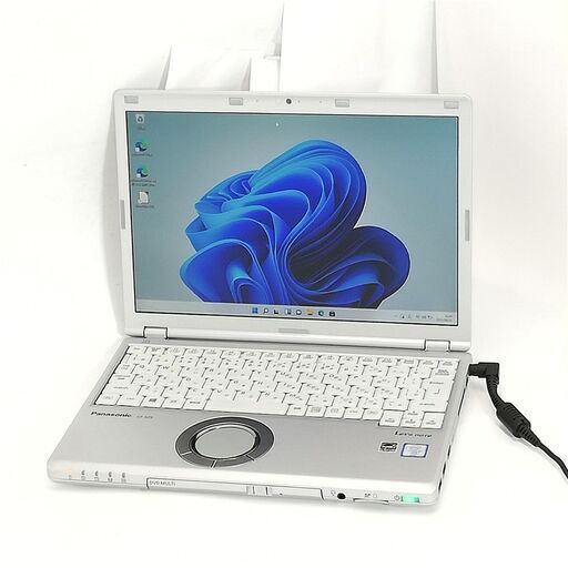 送料無料 日本製 ノートパソコン 12.1型 Panasonic CF-SZ5PD6VS 中古良品 第6世代Core i5 4GB 高速SSD DVDRW 無線 Bluetooth Windows11 Office