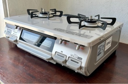 お引取り限定 未使用品 19年製 リンナイ LPガス用コンロ ガステーブル RT64JH7S2-CL