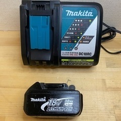 中古 マキタ HS630D 18V マルノコ 白 セット