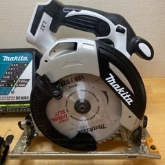 中古 マキタ HS630D 18V マルノコ 白 セット