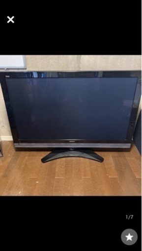 HITACHI プラズマテレビ P50-XP05 美品 リモコン b-cas付き 50インチ HDD内蔵 液晶 日立 動作確認済み 9120円